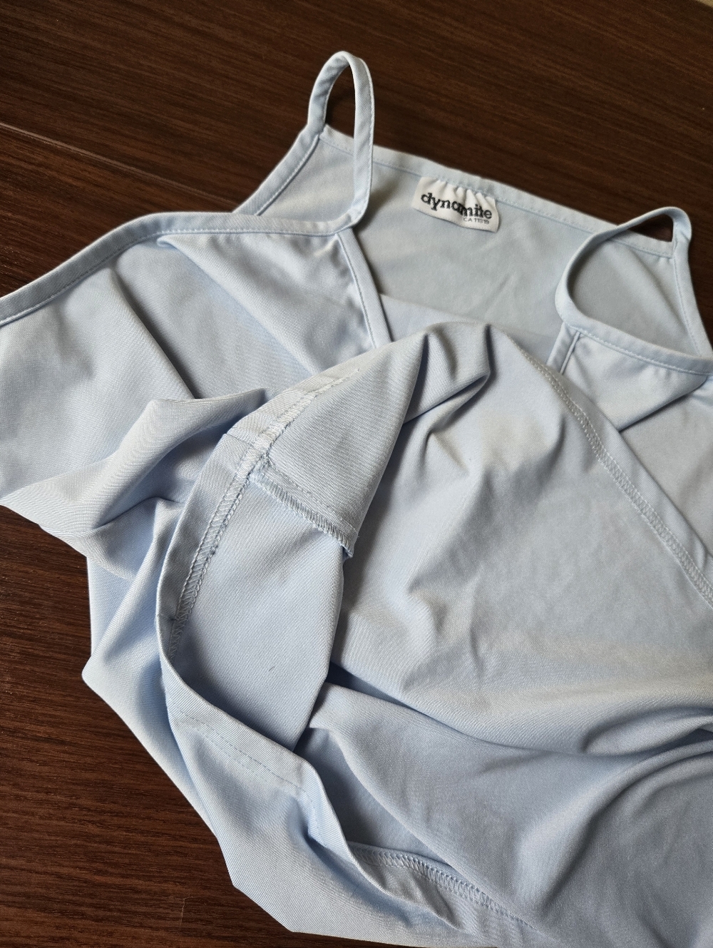 Vintage Dynamite Light Blue Tank Top - Picture 5 of 8